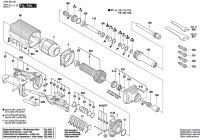Bosch 0 602 244 061 ---- Hf Straight Grinder Spare Parts